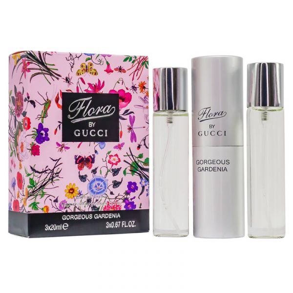 Gucci By Flora Gorgeous Gardenia, edp., 3x20 ml(flower)